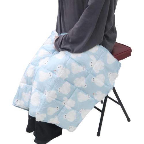 ベイマックス ポーチ付きブランケット ひざ掛け毛布 スタンバイブランケット ディズニー