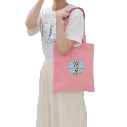 キャンバストート トートバッグ ミニーマウス ビビットメモリー ディズニー 丸眞 手提げかばん A4サイズ対応