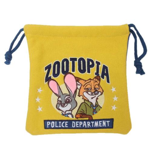 巾着 きんちゃく袋 ズートピア ベストバディーズ ディズニー 丸眞