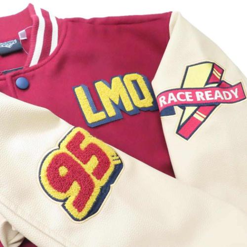 カーズ グッズ アウター レディース ディズニー キャラクター スタジャン レースヒーロー L