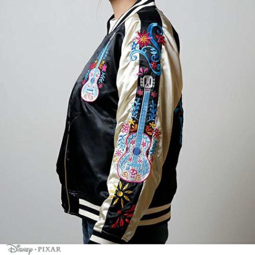 スカジャン L リメンバーミー アウター ディズニー 丸眞 スカル