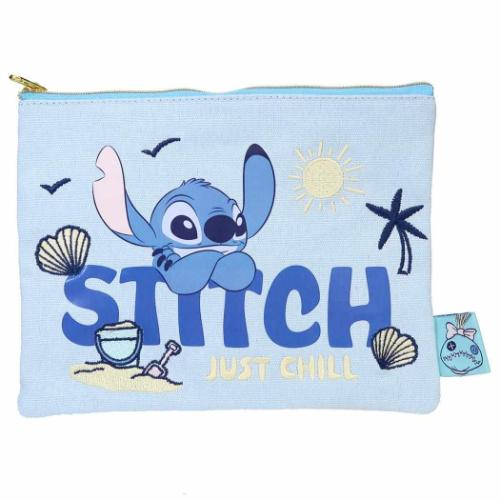 スティッチ ポーチ 平ポーチ かもめ ディズニー キャラクター
