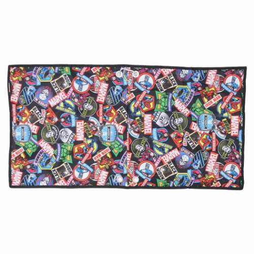 ハンドタオル レインタオルL マーベル ランダムワッペン 丸眞 MARVEL