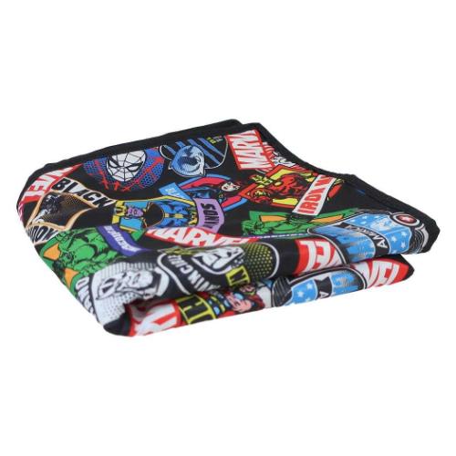 ハンドタオル レインタオルL マーベル ランダムワッペン 丸眞 MARVEL