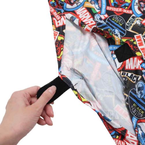 マーベル レジャーグッズ トラベルカバー ランダムワッペン MARVEL 丸眞 かわいい 便利