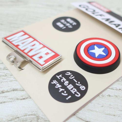 MARVEL（マーベル） キャプテンアメリカ ゴルフマーカー ゴルフ用品