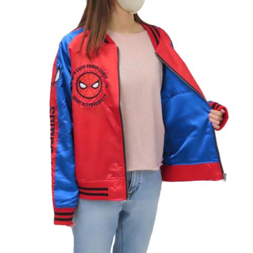 MARVEL スパイダーマン キャラクター スカジャン アウター