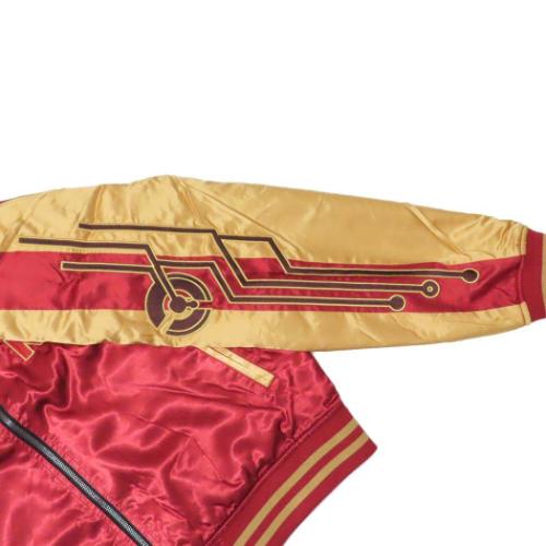 スカジャン アウター アーマーアップ アイアンマン MARVEL 丸眞