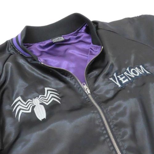 新品未使用 Marvel マーベル ヴェノム ダークストロング スカジャン Marvel マーベル ヴェノム 「ダークストロング」 スカジャン