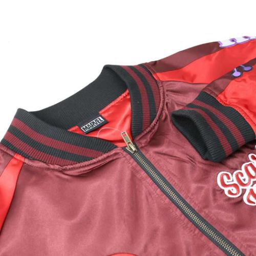 スカーレットウィッチ グッズ アウター MARVEL キャラクター スカジャン L ヒーローバイブス