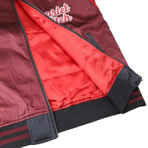 スカーレットウィッチ グッズ アウター MARVEL キャラクター スカジャン L ヒーローバイブス