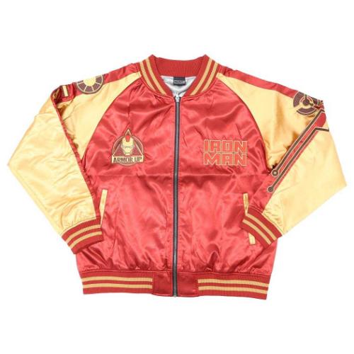 アイアンマン スカジャン 3L アウター アーマーアップ MARVEL キャラクター グッズ