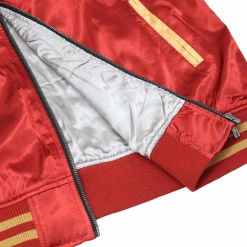 アイアンマン スカジャン 3L アウター アーマーアップ MARVEL キャラクター グッズ