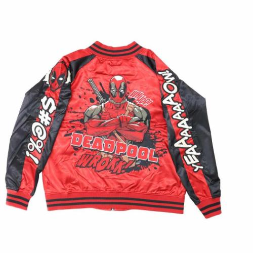 アウター スカジャン 3L デッドプール MARVEL スプラッシュ 丸眞