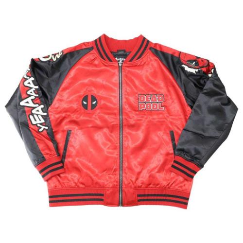 アウター スカジャン 3L デッドプール MARVEL スプラッシュ 丸眞