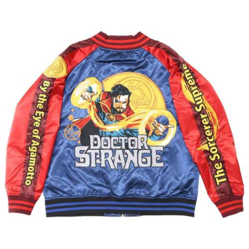 ドクターストレンジ アウター スカジャン 3L マジックワールド MARVEL 丸眞