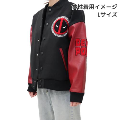 MARVEL（マーベル） デッドプール キャラクター アウター スタジャン