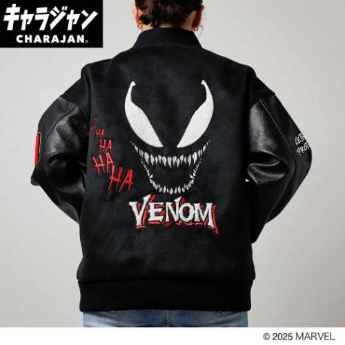 ヴェノム　スタジャン 即購入OK‼️ MARVEL（マーベル） ヴェノム スタジャン アウター キャラクター 爆買