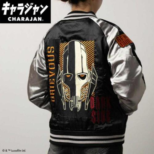 スターウォーズ アウター スカジャン L シャドウブラック STAR WARS