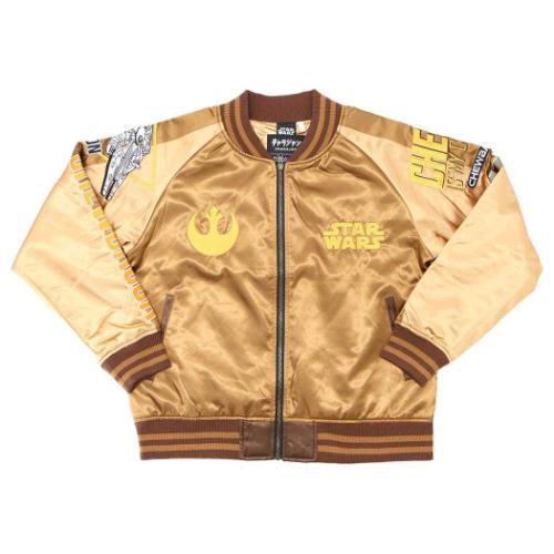 スターウォーズ アウター スカジャン L ブラウンアグレッシブ STAR WARS 丸眞