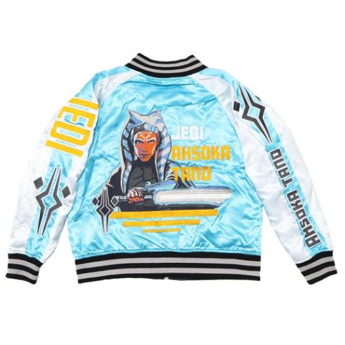 スターウォーズ スカジャン L STAR WARS アウター キャラクター マンダロリアン アソーカ タノ