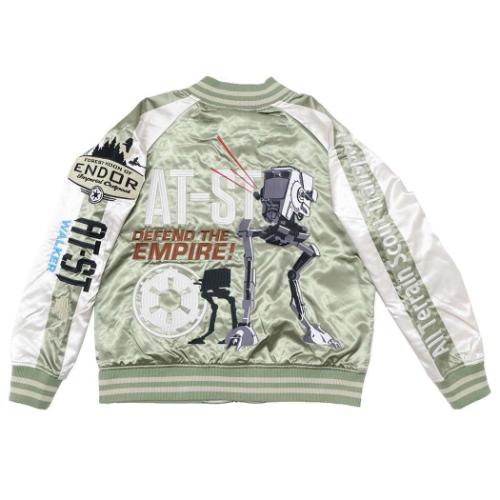 スターウォーズ STAR WARS キャラクター アウター スカジャン L AT-STウォーカー