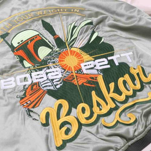 スターウォーズ STAR WARS キャラクター アウター スカジャン 3L ボバ フェット ストリートミドル