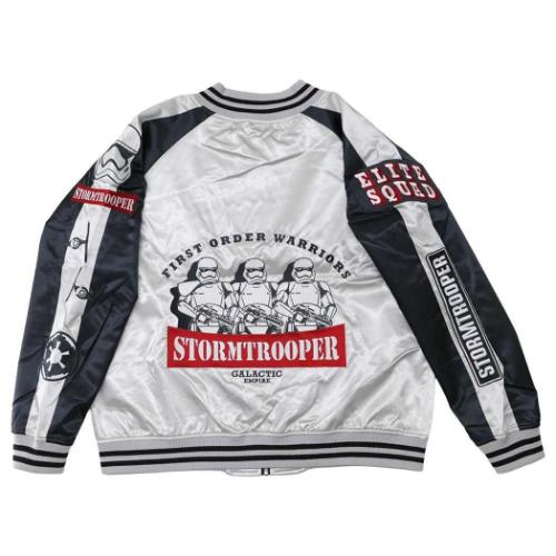 スターウォーズ STAR WARS キャラクター アウター スカジャン 3L シルバーガラクティック