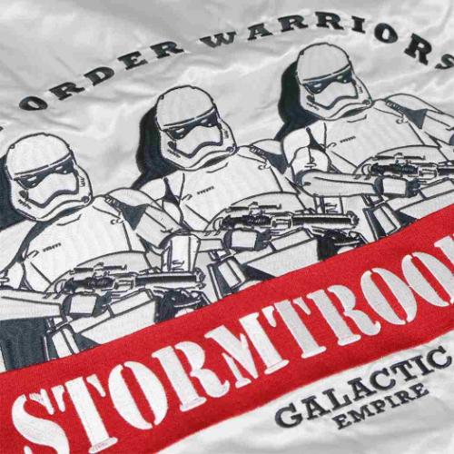 スターウォーズ STAR WARS キャラクター アウター スカジャン 3L シルバーガラクティック