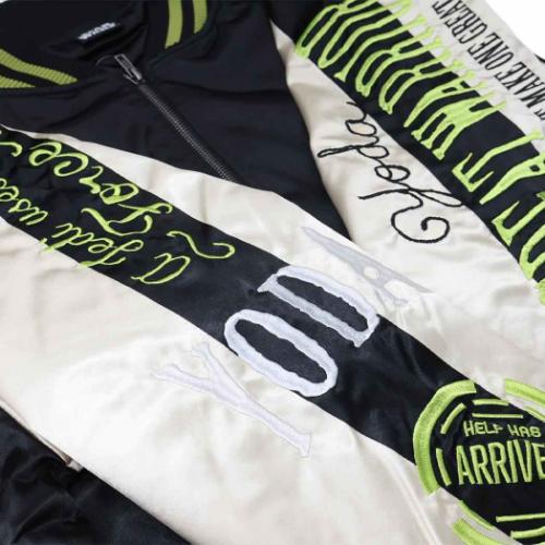 スターウォーズ キャラクター アウター スカジャン 3L ヨーダ グレートグリーン STAR WARS