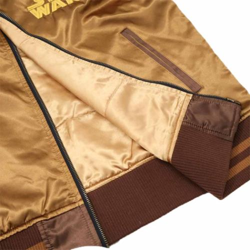 スターウォーズ キャラクター アウター スカジャン 3L ブラウンアグレッシブ STAR WARS