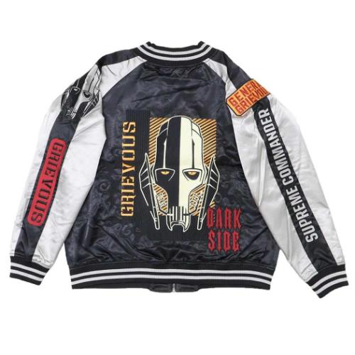 スターウォーズ グッズ アウター キャラクター スカジャン 3L シャドウブラック