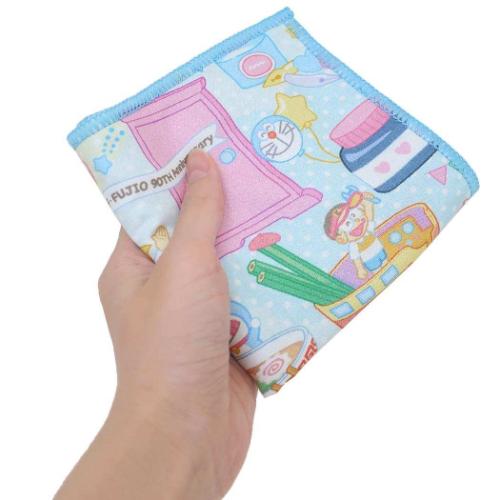 ドラえもん グッズ ミニタオル アニメキャラクター マイクロファイバーハンカチタオル ラッピング