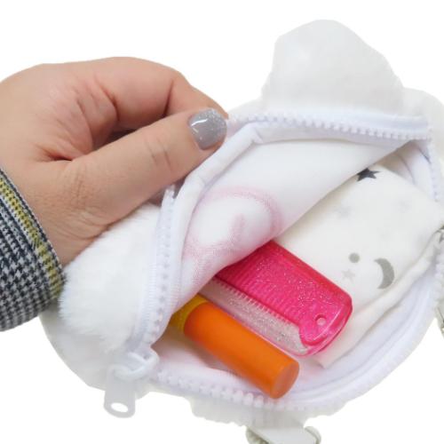 クリップポケット フェイスポケットポーチ サンリオ ハローキティ キティフェイスポケット 丸眞 マルチポーチ 移動ポシェット