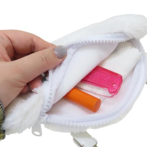 クリップポケット フェイスポケットポーチ シナモロール サンリオ シナモンポケット 丸眞 マルチポーチ 移動ポシェット キャラクター