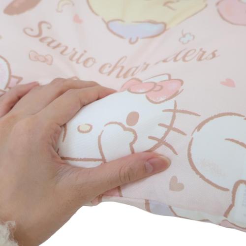 子供用まくら サンリオキャラクターズ ジュニア枕 ちらっとキュートフレンズ サンリオ 丸眞