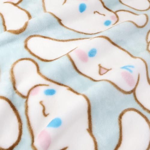 シナモロール 毛布 ポリエステルマイヤー毛布 フェイシーズシナモン サンリオ