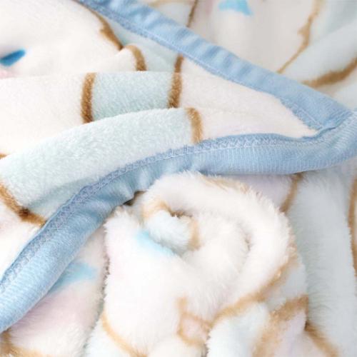 シナモロール 毛布 ポリエステルマイヤー毛布 フェイシーズシナモン サンリオ