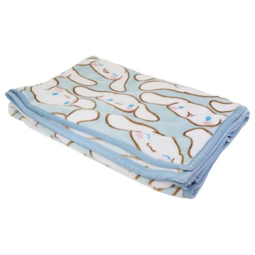 シナモロール 毛布 ポリエステルマイヤー毛布 フェイシーズシナモン サンリオ