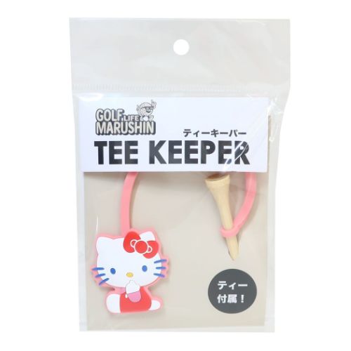 ハローキティ グッズ ゴルフ用品 キャラクター ティーキーパー キティ