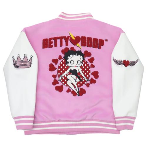 ベティブープ スタジャン BETTY BOOP アウター レディース キャラクター キュートスタイルベティー L