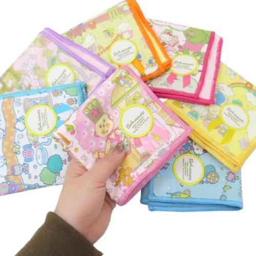 ミニタオル サンリオキャラクターズ ハンドタオル サンリオ 丸眞