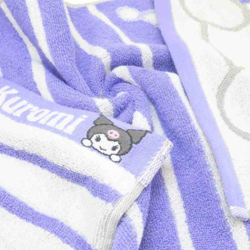 クロミ 無撚糸パイルジャカード フェイスタオル オーガニックコットン