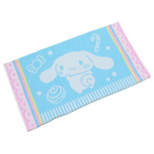タオル枕カバー 大人用枕カバー スウィートストライプ シナモロール サンリオ 丸眞 抗菌 寝具 キャラクター