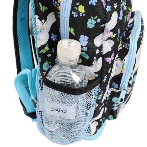 キッズリュック リュックサック シナモロール ブラックフラワー 丸眞 サンリオ キッズデイパック 子ども キャラクター