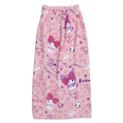 クロミ ラップタオル マイメロディ＆クロミ 100丈マキタオル 100cm丈