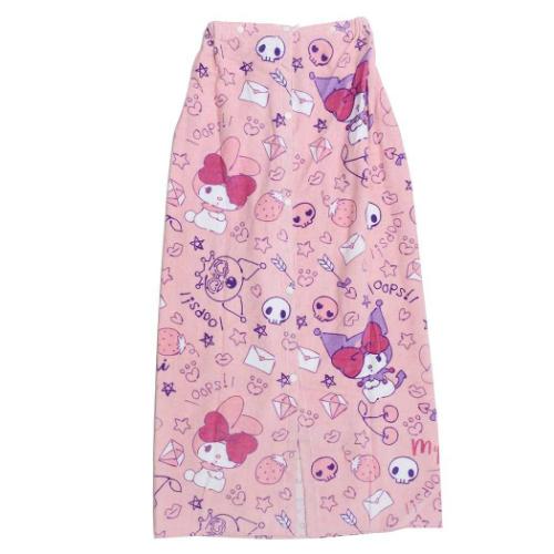 クロミ ラップタオル マイメロディ＆クロミ 100丈マキタオル 100cm丈