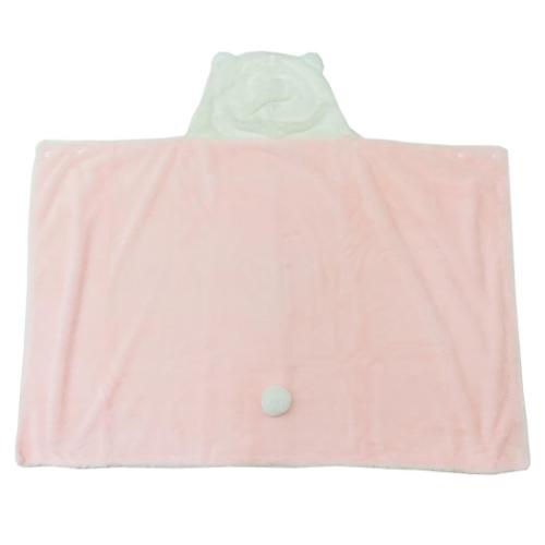 ブランケット フード付きブランケット ハローキティ キティフード 丸眞 サンリオ ひざ掛け毛布 ウォーマー雑貨 キャラクター