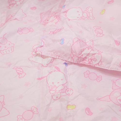 ひざ掛け毛布 ポーチ付きブランケット サンリオキャラクターズ たのしいメリーゴーランド 丸眞 サンリオ ウォーマー雑貨 防寒用品