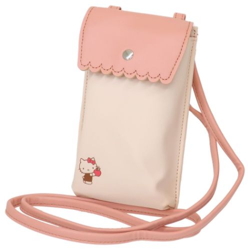 ハローキティ きゅんりんごミニミニバッグ サンリオ スマホポーチ キャラクター